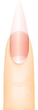 Stiletto nail